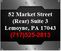  52 Market Street (Rear) Suite 3 Lemoyne, PA 17043 (717)525-2813  